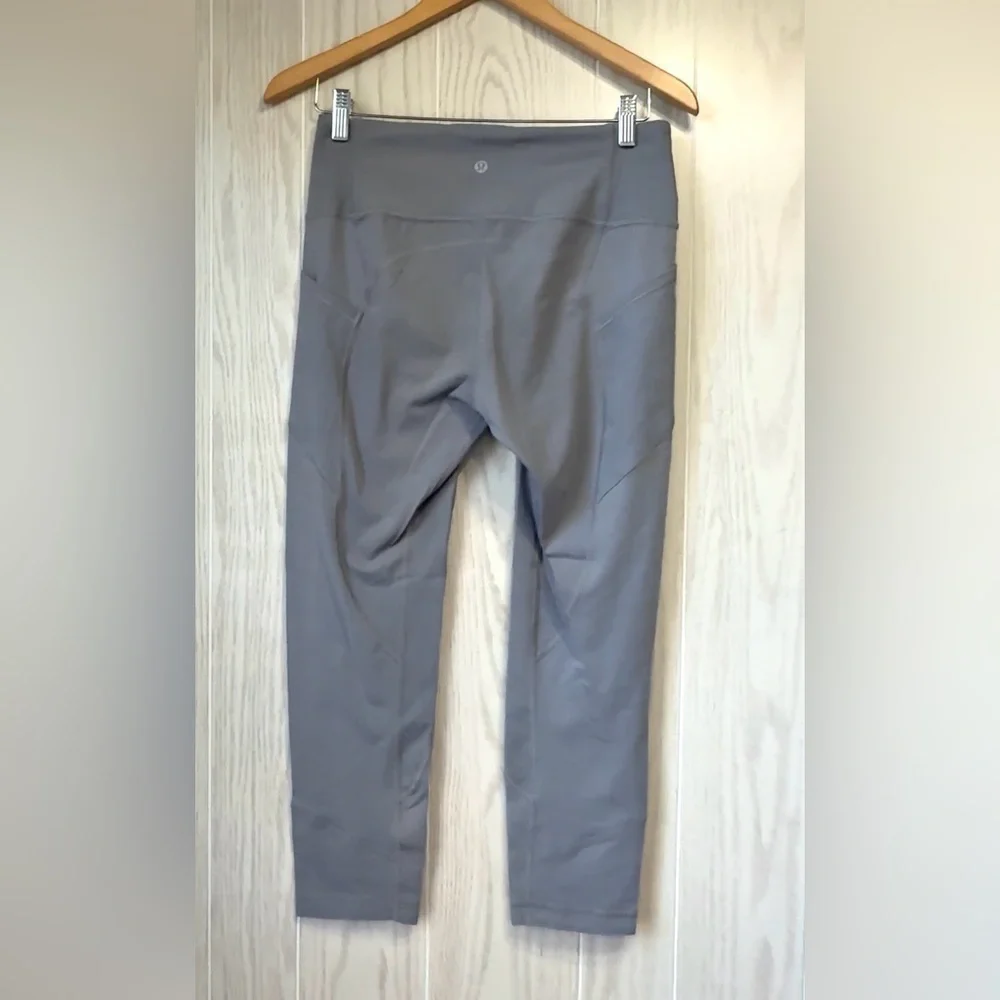 Lululemon Power Thru High-Rise Tight 25” Rhino Grey Size 10 LNC